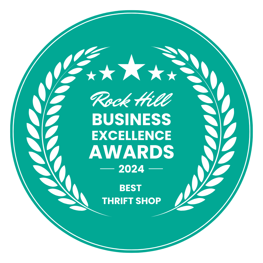 Best Thrift Shop - 2024 Rock Hill Business Excellence Awards Winner